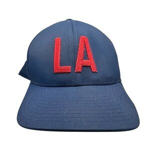 G/FORE Hat Cap Mens Blue Snapback Adjustable Trump National LA Logo Golf!